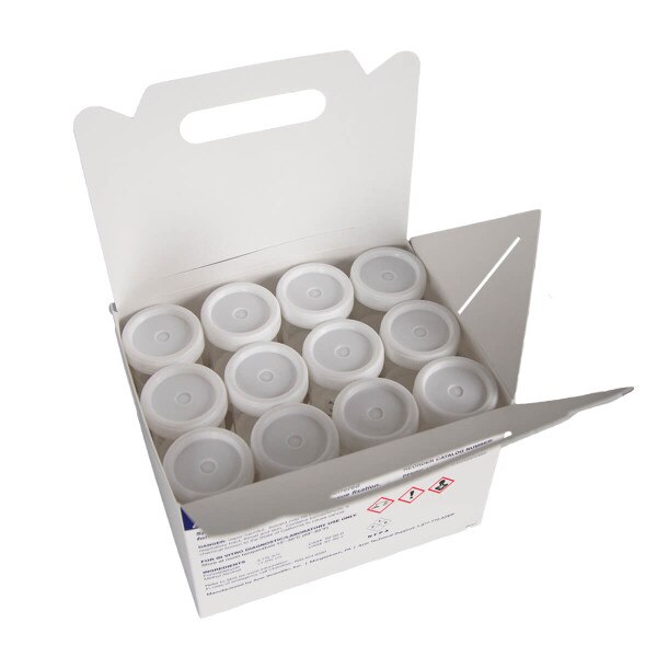 120mL Prefilled Formalin, open